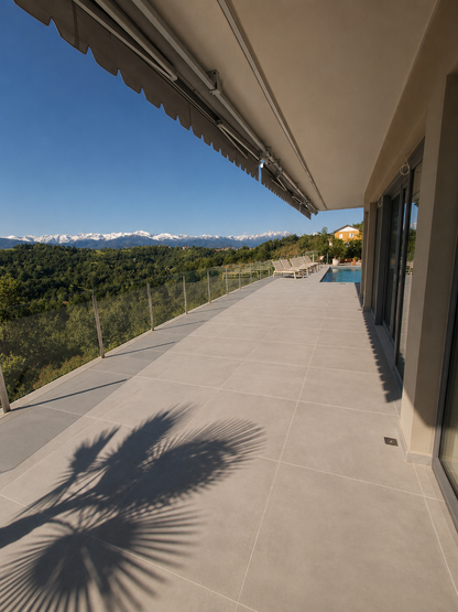 [ "VILLA BELVEDERE LANGHE" PISCINA PRIVATA E BAGNO TURCO // BRIAGLIA ]