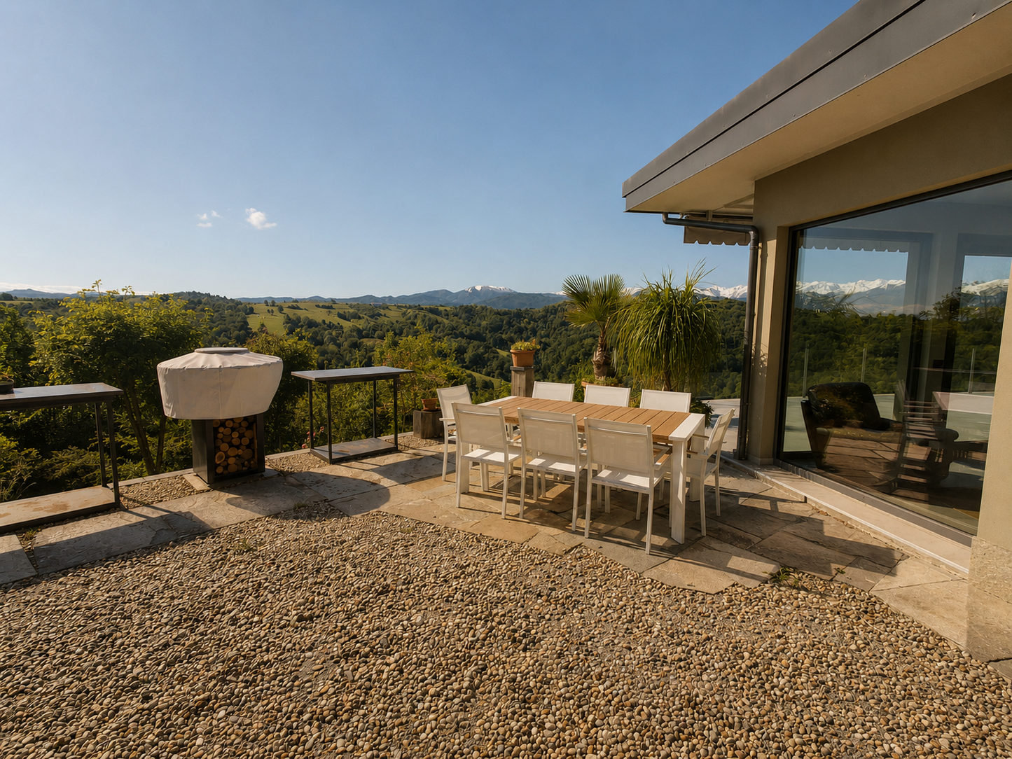 [ "VILLA BELVEDERE LANGHE" PISCINA PRIVATA E BAGNO TURCO // BRIAGLIA ]