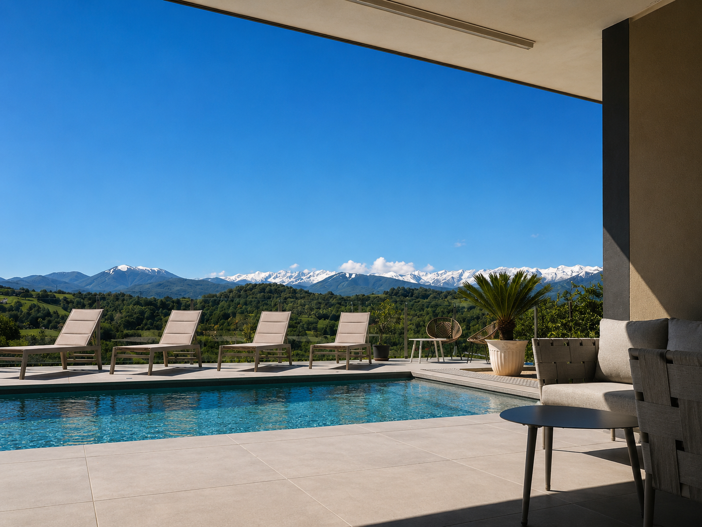 [ "VILLA BELVEDERE LANGHE" PISCINA PRIVATA E BAGNO TURCO // BRIAGLIA ]